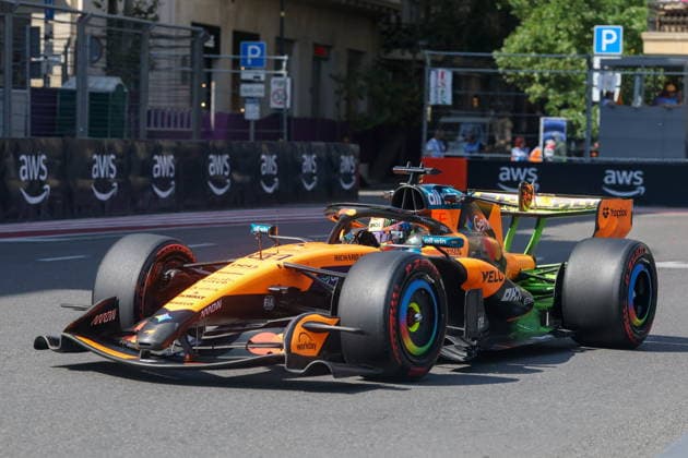 AZERBAIJAN, BAKU - SEPTEMBER 24, 2026: McLaren Mastercard F1 Team driver Oscar Piastri is seen during a practice session for the 2026 Formula One Azerbaijan Grand Prix at the Baku City Circuit 2026 Formula One Azerbaijan Grand Prix  - ZUMAt113 20260924_zaa_t113_169 Copyright: xDanilxAikinx