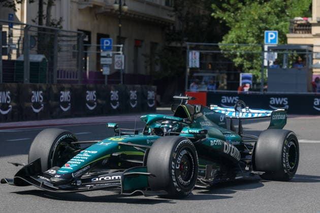 AZERBAIJAN, BAKU - SEPTEMBER 24, 2026: Aston Martin Aramco F1 Team driver Lance Stroll is seen during a practice session for the 2026 Formula One Azerbaijan Grand Prix at the Baku City Circuit 2026 Formula One Azerbaijan Grand Prix  - ZUMAt113 20260924_zaa_t113_170 Copyright: xDanilxAikinx