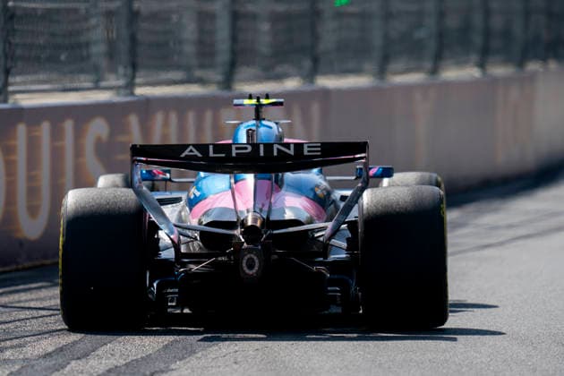 FORMULA 1 AZERBAIJAN GRAND PRIX 2026 Franco Colapinto (ARG) 43 Alpine in practice during the Formula 1 Qatar Airways Azerbaijan Grand Prix 2026, Round 15 of the 2026 Formula 1 World Championship, WM, Weltmeisterschaft from 24th - 26th September 2026 at the Baku City Circuit, Baku, Azerbaijan. Credit: Robbie Hoad Every Second Media Editorial use only. All images are copyright Every Second Media Limited. No images may be reproduced without prior permission. Copyright: xIMAGO EveryxSecondxMediax ESM-2183-0160 RobbiexHoadx xEveryxSecondxMediax