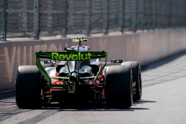 FORMULA 1 AZERBAIJAN GRAND PRIX 2026 Gabriel Bortoleto (BRA) 5 Audi F1 Team in practice during the Formula 1 Qatar Airways Azerbaijan Grand Prix 2026, Round 15 of the 2026 Formula 1 World Championship, WM, Weltmeisterschaft from 24th - 26th September 2026 at the Baku City Circuit, Baku, Azerbaijan. Credit: Robbie Hoad Every Second Media Editorial use only. All images are copyright Every Second Media Limited. No images may be reproduced without prior permission. Copyright: xIMAGO EveryxSecondxMediax ESM-2183-0172 RobbiexHoadx xEveryxSecondxMediax