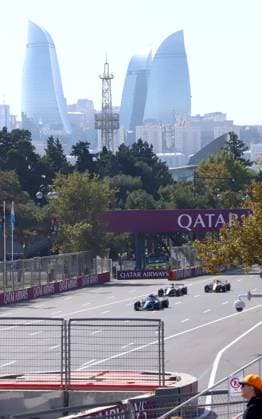 Formula 1 Azerbaijan Grand Prix BAKU, AZERBAIJAN - SEPTEMBER 24: Drivers take part in the free practice session of the Azerbaijan Grand Prix, the 15th round of the 2026 Formula 1 World Championship, WM, Weltmeisterschaft at the Baku City Circuit in Baku, Azerbaijan on September 24, 2026. Resul Rehimov Anadolu Baku Azerbaijan. Editorial use only. Please get in touch for any other usage.  Copyright: x2026xAnadoluxResulxRehimovx