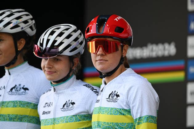2026 UCI Road World Championships Picture by Zac Williams SWpix.com - 24 09 2026 - Cycling - 2026 UCI Road World Championships - MontrÃ al, Canada - Women Under 23 Road Race - Felicity Wilson-Haffenden (Australia) Copyright: x xSWpix.comx(t axPhotographyxHubxLtd)xZacxWilliams SWpix.comx SWP-3521-2233
