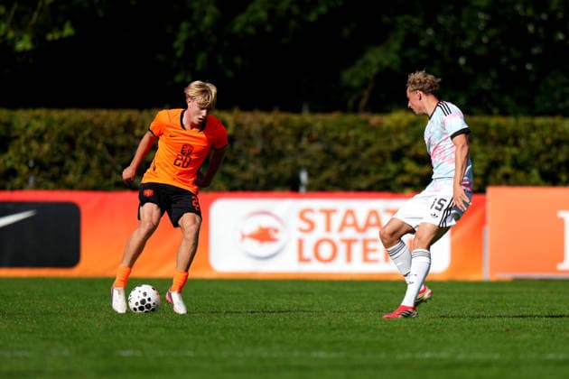 International Friendly, Länderspiel, Nationalmannschaft The Netherlands U19 v Belgium U19 Uden - Robin van Asten of The Netherlands U19 during a 2026 2027 International Friendly match. The match is set between The Netherlands U19 and Belgium U19 at Sportpark Parkzicht on 24 September 2026 in Uden, Netherlands. (Hero Images Nick Koole) Copyright: xNickxKoolex