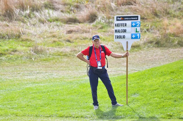 GOLF : FedEx Open de France - 24 09 26 Illustration - Benevole GuyancourtFrance  Copyright: xBaptistexAutissierx
