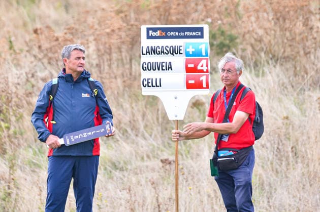 GOLF : FedEx Open de France - 24 09 26 Illustration - Benevole GuyancourtFrance  Copyright: xBaptistexAutissierx