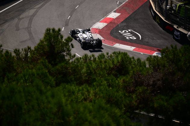F1 Grand Prix of Azerbaijan - Practice Valtteri Bottas of the Cadillac F1 Team drives during free practice at the Formula 1 Azerbaijan Grand Prix at the Baku City Circuit in Baku, Azerbaijan, on September 24, 2026. Baku Caucasus Azerbaijan  Copyright: xAndreaxDiodatox originalFilename:diodato-azerbaij260924_nprfM.jpg