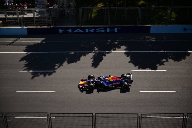 F1 Grand Prix of Azerbaijan - Practice Max Verstappen of Red Bull Racing drives during free practice at the Formula 1 Azerbaijan Grand Prix at the Baku City Circuit in Baku, Azerbaijan, on September 24, 2026. Baku Caucasus Azerbaijan  Copyright: xAndreaxDiodatox originalFilename:diodato-azerbaij260924_npRHe.jpg