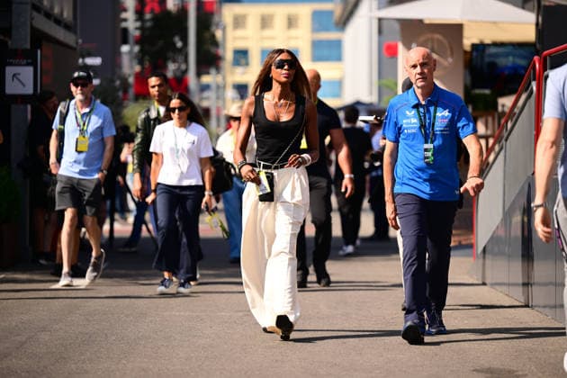 F1 Grand Prix of Azerbaijan - Practice Naomi Campbell walks during free practice of the Formula 1 Azerbaijan Grand Prix at the Baku City Circuit in Baku, Azerbaijan, on September 24, 2026. Baku Caucasus Azerbaijan  Copyright: xAndreaxDiodatox originalFilename:diodato-azerbaij260924_npVDV.jpg