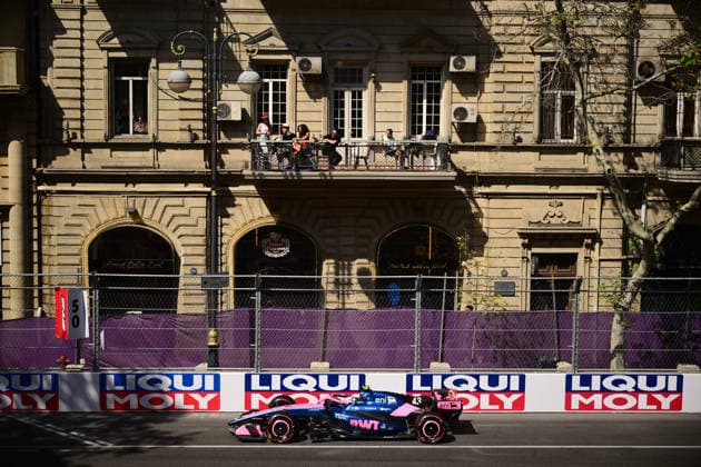 F1 Grand Prix of Azerbaijan - Practice Franco Colapinto of the Alpine F1 Team drives during free practice at the Formula 1 Azerbaijan Grand Prix at the Baku City Circuit in Baku, Azerbaijan, on September 24, 2026. Baku Caucasus Azerbaijan  Copyright: xAndreaxDiodatox originalFilename:diodato-azerbaij260924_np0CJ.jpg