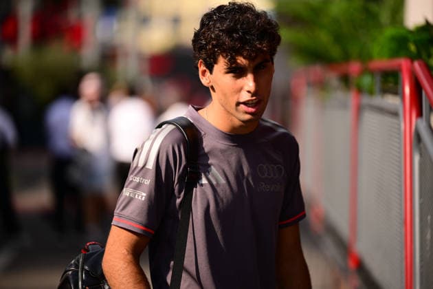 F1 Grand Prix of Azerbaijan - Practice Gabriel Bortoleto of the Audi Revolut F1 Team drives during free practice at the Formula 1 Azerbaijan Grand Prix at the Baku City Circuit in Baku, Azerbaijan, on September 24, 2026. Baku Caucasus Azerbaijan  Copyright: xAndreaxDiodatox originalFilename:diodato-azerbaij260924_np0nR.jpg