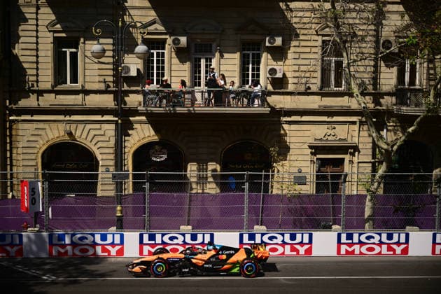 F1 Grand Prix of Azerbaijan - Practice Oscar Piastri of the McLaren F1 Team drives during free practice at the Formula 1 Azerbaijan Grand Prix at the Baku City Circuit in Baku, Azerbaijan, on September 24, 2026. Baku Caucasus Azerbaijan  Copyright: xAndreaxDiodatox originalFilename:diodato-azerbaij260924_np8Yp.jpg