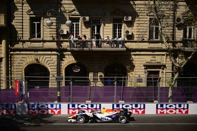 F1 Grand Prix of Azerbaijan - Practice A Formula 1 driver drives during free practice at the Baku City Circuit in Baku, Azerbaijan, on September 24, 2026. Baku Caucasus Azerbaijan  Copyright: xAndreaxDiodatox originalFilename:diodato-azerbaij260924_npFVy.jpg