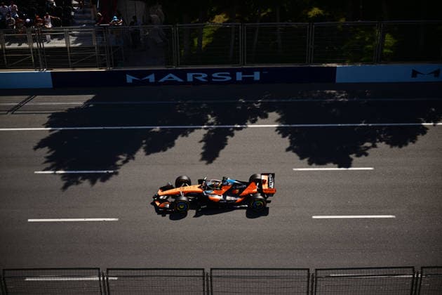 F1 Grand Prix of Azerbaijan - Practice Oscar Piastri of the McLaren F1 Team drives during free practice at the Formula 1 Azerbaijan Grand Prix at the Baku City Circuit in Baku, Azerbaijan, on September 24, 2026. Baku Caucasus Azerbaijan  Copyright: xAndreaxDiodatox originalFilename:diodato-azerbaij260924_npGiy.jpg