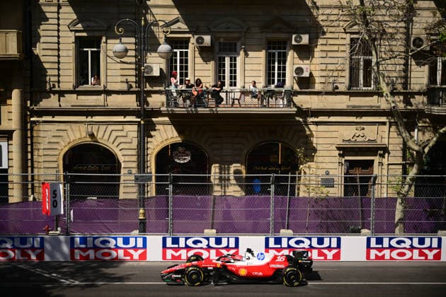 F1 Grand Prix of Azerbaijan - Practice Charles Leclerc drives during free practice at the Formula 1 Azerbaijan Grand Prix at the Baku City Circuit in Baku, Azerbaijan, on September 24, 2026. Baku Caucasus Azerbaijan  Copyright: xAndreaxDiodatox originalFilename:diodato-azerbaij260924_nphO2.jpg