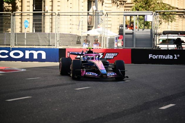 F1 Grand Prix of Azerbaijan - Practice Franco Colapinto of the Alpine F1 Team drives during free practice at the Formula 1 Azerbaijan Grand Prix at the Baku City Circuit in Baku, Azerbaijan, on September 24, 2026. Baku Caucasus Azerbaijan  Copyright: xAndreaxDiodatox originalFilename:diodato-azerbaij260924_npzWp.jpg