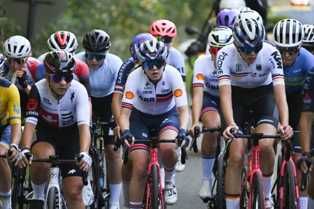2026 UCI Road World Championships Picture by Zac Williams SWpix.com - 24 09 2026 - Cycling - 2026 UCI Road World Championships - MontrÃ al, Canada - Women Under 23 Road Race - Awen Roberts (Great Britain) Copyright: x xSWpix.comx(t axPhotographyxHubxLtd)xZacxWilliams SWpix.comx SWP-3521-2333