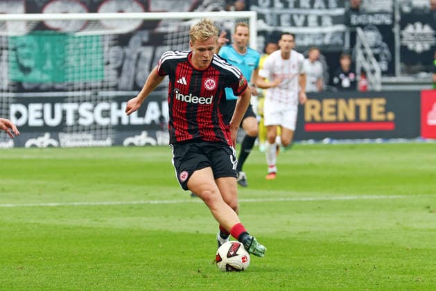 September 19, 2026, xovx, Soccer, Bundesliga, Eintracht Frankfurt, SC Freiburg, Jonathan Burkardt, Eintracht Frankfurt, Cutout, DFL, DFB REGULATIONS PROHIBIT ANY USE OF PHOTOGRAPHS AS IMAGE SEQUENCES AND OR QUASI-VIDEO, Eintracht Frankfurt