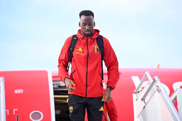 Italy v Belgium - UEFA Nations League 2026 Media Activities 24 09 2026 ROME, ITALY - SEPTEMBER 24 : Lukebakio Dodi forward of Belgium pictured during arrival at the airport prior the UEFA Nations League tournament league phase matchday 1 group A1 match between Italy and Belgium on September 24, 2026 in Rome, Italy, 24 09 2026 Rome Italy  Copyright: xTomasxSiskx