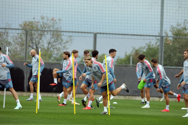Croatia National Football Team: Training and press conference, PK, Pressekonferenz Players of Croatia during training session of Croatia national football team on September 24, 2026 in Rijeka, Croatia.  GoranxKovacic PIXSELL