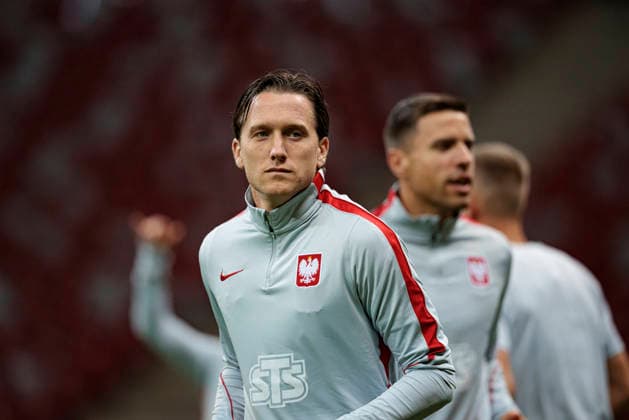 Piotr Zielinski seen during Official press conference, PK, Pressekonferenz and training of Polish National football team before Nations League MD1 game against Bosnia (Maciej Rogowski Ball Raw Images) Warsaw PGE Narodowy Poland Copyright: xMaciejxRogowskix maciejrogowski_24092026-19