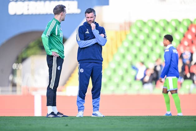 September 24, 2026, Soccer, 2026–2027 Season, Friendly Match, Rot-Weiß Oberhausen vs. FC Schalke 04, Assistant Coach Tim Hoogland, FC Schalke 04, Oberhausen Stadium, Lower Rhine, North Rhine-Westphalia, Germany, xRHR PHOTO YYx Copyright: KROEGER RHR-FOTOx RHR-FOTO YY