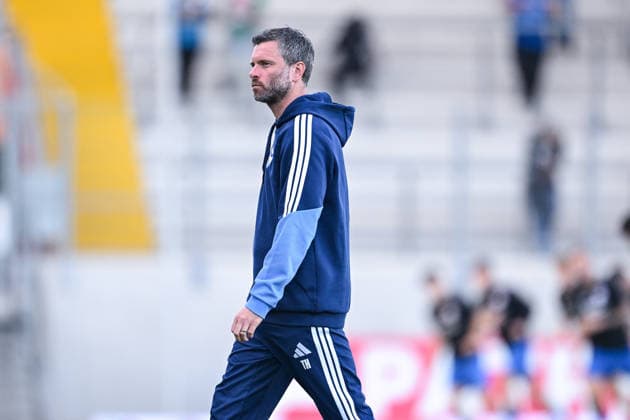 September 24, 2026, Soccer, 2026–2027 Season, Friendly Match, Rot-Weiß Oberhausen vs. FC Schalke 04, Assistant Coach Tim Hoogland, FC Schalke 04, Oberhausen Stadium, Lower Rhine, North Rhine-Westphalia, Germany, xRHR PHOTO YYx Copyright: KROEGER RHR-FOTOx RHR-FOTO YY