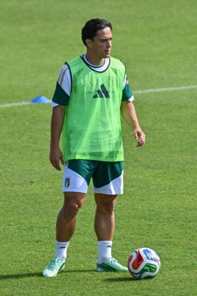 IPA88920445 - Italian player Giacomo Raspadori during TEAM ITALY - TRAINING, a UEFA Nations League soccer match in Florence, Italy, on September 24, 2026  Copyright: xLisaxGuglielmi IPAxSportx xx IPA88920445