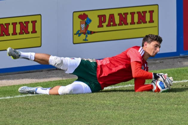 IPA88920457 - Italian player Massimo Pessina during TEAM ITALY - TRAINING, a UEFA Nations League soccer match in Florence, Italy, on September 24, 2026  Copyright: xLisaxGuglielmi IPAxSportx xx IPA88920457