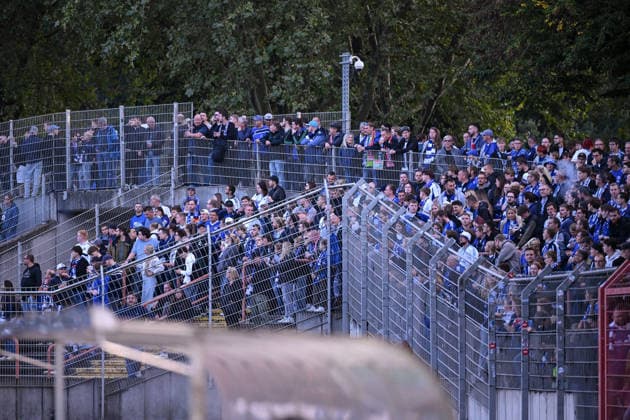 September 24, 2026, Soccer, 2026–2027 Season, Friendly Match, Rot-Weiß Oberhausen vs. FC Schalke 04, FC Schalke 04 Fans, xRHR PHOTO YYx Copyright: KROEGER RHR-FOTOx RHR-FOTO YY