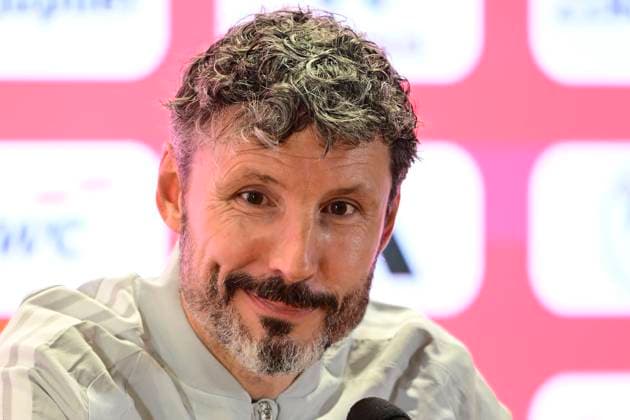 Italy v Belgium - UEFA Nations League 2026 Media Activities 24 09 2026 ROME, ITALY - SEPTEMBER 24 : Van Bommel Mark head coach of Belgium speaking with the media during a pre-match press conference, PK, Pressekonferenz ahead of the UEFA Nations League tournament league phase matchday 1 group A1 match between Italy and Belgium on September 24, 2026 in Rome, Italy, 24 09 2026 Rome Italy  Copyright: xJanxDexMeuleneirx