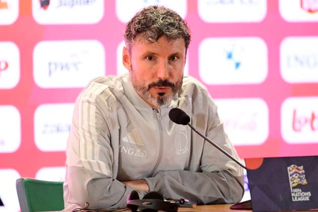 Italy v Belgium - UEFA Nations League 2026 Media Activities 24 09 2026 ROME, ITALY - SEPTEMBER 24 : Van Bommel Mark head coach of Belgium speaking with the media during a pre-match press conference, PK, Pressekonferenz ahead of the UEFA Nations League tournament league phase matchday 1 group A1 match between Italy and Belgium on September 24, 2026 in Rome, Italy, 24 09 2026 Rome Italy  Copyright: xJanxDexMeuleneirx