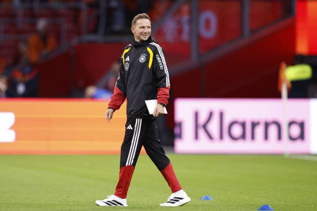 AMSTERDAM - Germany assistant coach Pepijn Lijnders during the UEFA Nations League match between the Netherlands and Germany at the Johan Cruijff ArenA on September 24, 2026, in Amsterdam, the Netherlands. MAURICE VAN STEEN ANP UEFA Nations League 2026 27 xVIxANPxSportx xMauricexvanxSteenxIVx 569951557 originalFilename: 569951557.jpg