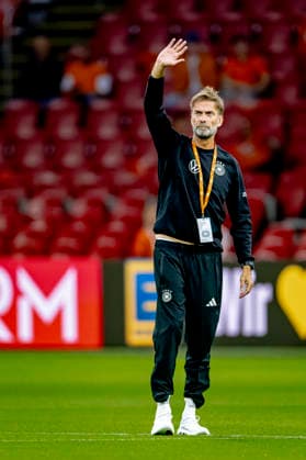 AMSTERDAM: Germany coach Jurgen Klopp during the UEFA Nations League match between the Netherlands and Germany at the Johan Cruijff ArenA on September 24, 2026, in Amsterdam, Netherlands. Photo by DeFodi Images