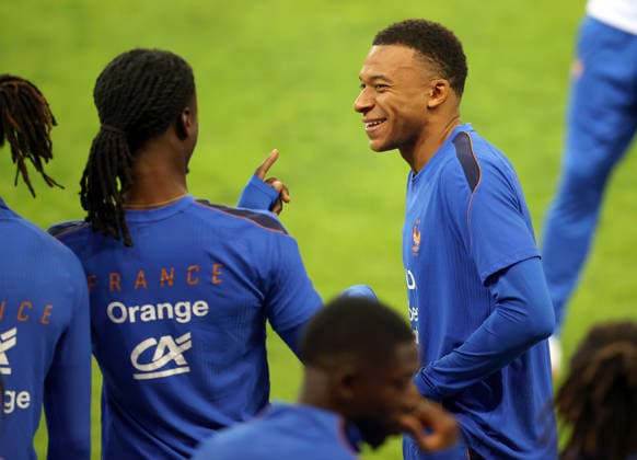 France complete preparations for UEFA Nations League match against Turkiye ISTANBUL, TURKIYE - SEPTEMBER 24: Kylian Mbappe of France attends a training session at the TFF Hasan Dogan National Teams Camp and Training Facilities ahead of their UEFA Nations League A Group 1 match between Turkiye and France in Kocaeli, Turkiye, September 24, 2026. Ali Atmaca Anadolu Kocaeli Turkey. Editorial use only. Please get in touch for any other usage.  Copyright: x2026xAnadoluxAlixAtmacax