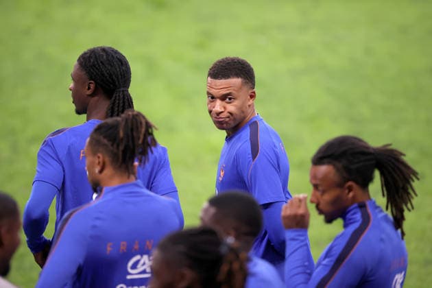 France complete preparations for UEFA Nations League match against Turkiye ISTANBUL, TURKIYE - SEPTEMBER 24: Kylian Mbappe of France attends a training session at the TFF Hasan Dogan National Teams Camp and Training Facilities ahead of their UEFA Nations League A Group 1 match between Turkiye and France in Kocaeli, Turkiye, September 24, 2026. Ali Atmaca Anadolu Kocaeli Turkey. Editorial use only. Please get in touch for any other usage.  Copyright: x2026xAnadoluxAlixAtmacax