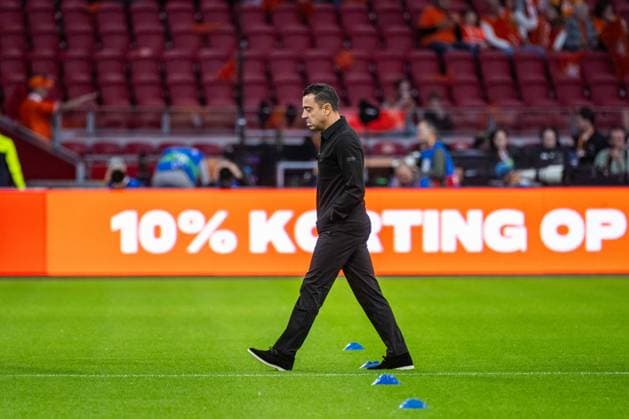 Soccer, Men s, 2026–27 Season, UEFA Nations League League A, Group 2, Matchday 1 in Amsterdam, Netherlands vs. Germany, Coach Xavi Hernandez of the Netherlands before the game, September 24, 2026, Copyright: xMatthiasxKochx