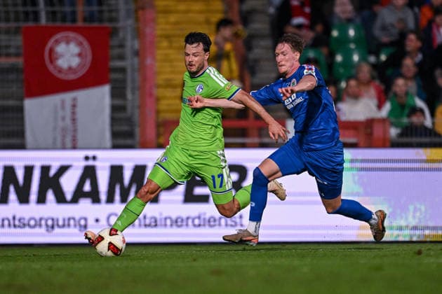 September 24, 2026, Soccer, 2026–2027 Season, Friendly Match, Rot-Weiß Oberhausen vs. FC Schalke 04, Adrian Gantenbein, FC Schalke 04 xRHR FOTO YYx Copyright: KROEGER RHR-FOTOx RHR-FOTO YY