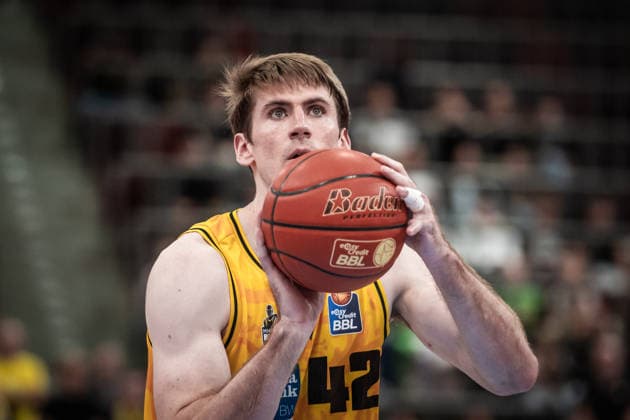 Thomas Rutherford, MHP Riesen Ludwigsburg, 42 free throws (GER), MHP Riesen Ludwigsburg vs. Rostock Seawolves, Basketball Bundesliga, easycredit BBL, Matchday 2, 2026–2027 season, September 24, 2026 GER, MHP Riesen Ludwigsburg vs. Rostock Seawolves, Basketball Bundesliga, easycredit BBL, Matchday 2, 2026–2027 Season, September 24, 2026 Ludwigsburg Copyright: xSandyxDinkelackerx EP_SDR