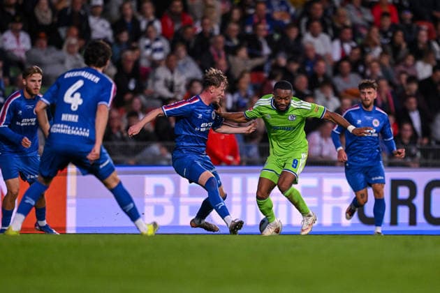 September 24, 2026, Soccer, 2026–2027 Season, Friendly Match, Rot-Weiß Oberhausen vs. FC Schalke 04, Moussa Sylla, FC Schalke 04 xRHR FOTO YYx Copyright: KROEGER RHR-FOTOx RHR-FOTO YY