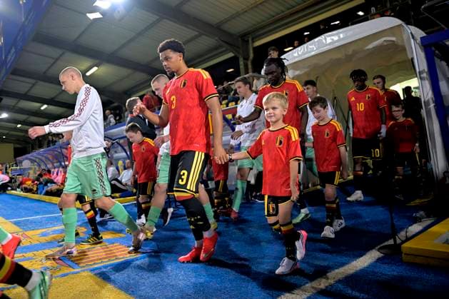 Belgium v Belarus - UEFA Under 21 2027 Championship WESTERLO, BELGIUM - SEPTEMBER 24 : Ngnokam Lucas Noubi defender of Belgium U21, U 21 during UEFA Under 21 2027 Championship tournament league phase matchday 7 group I match between Belgium and Belarus on September 24, 2026 in Westerlo, Belgium, 24 09 2026 Westerlo Belgium  Copyright: xSesx