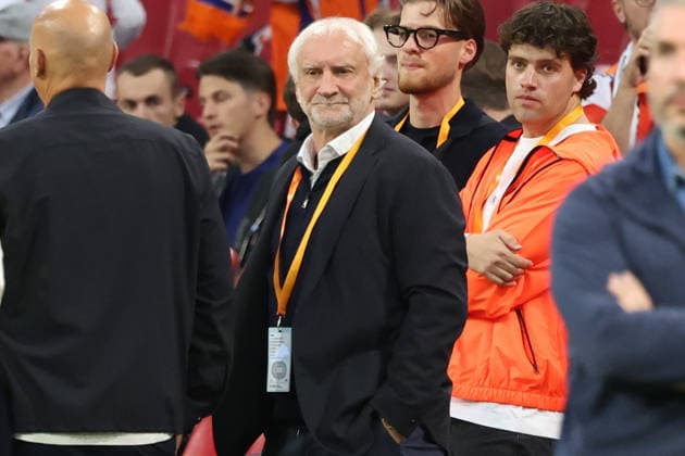 September 24, 2026, xrekx, Soccer, UEFA Nations League, Netherlands vs. Germany, with Rudi Völler (Voeller), Director of Professional Soccer in Germany, Amsterdam