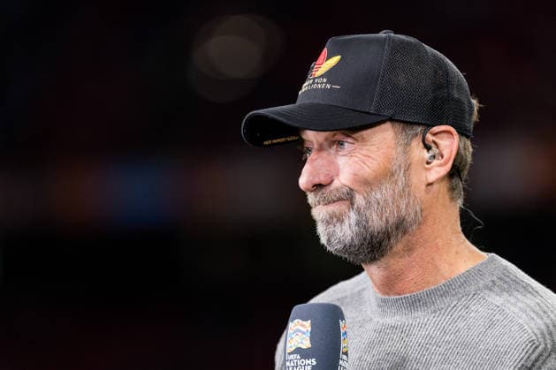 AMSTERDAM, NETHERLANDS - SEPTEMBER 24: Juergen Klopp (Head Coach Germany) during tv interviews before the UEFA Nations League match between Netherlands vs. Germany at Johan Cruijff ArenA on matchday 1 of the UEFA Nations League on September 24, 2026 in Amsterdam, Netherlands. Netherlands Copyright: xSteffiexWunderlx