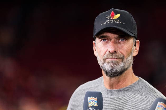 AMSTERDAM, NETHERLANDS - SEPTEMBER 24: Juergen Klopp (Head Coach Germany) during tv interviews before the UEFA Nations League match between Netherlands vs. Germany at Johan Cruijff ArenA on matchday 1 of the UEFA Nations League on September 24, 2026 in Amsterdam, Netherlands. Netherlands Copyright: xSteffiexWunderlx