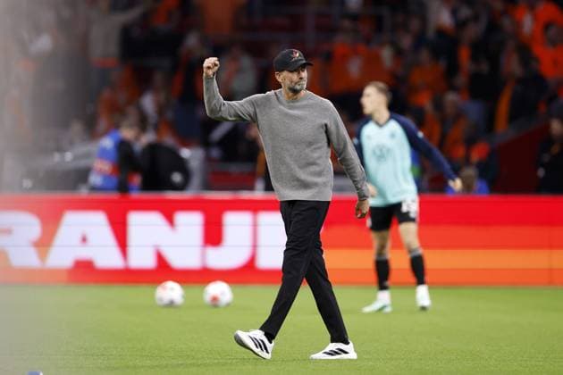 AMSTERDAM - Germany manager Jürgen Klopp during the UEFA Nations League match between the Netherlands and Germany at the Johan Cruijff ArenA on September 24, 2026, in Amsterdam, the Netherlands. MAURICE VAN STEEN ANP UEFA Nations League 2026 27 xVIxANPxSportx xMauricexvanxSteenxIVx 569957879 originalFilename: 569957879.jpg
