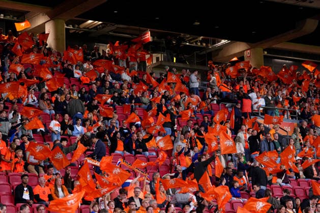 UEFA Nations League: The Netherlands v Germany Amsterdam - The Netherlands supporters before the 2026 2027 UEFA Nations League Matchday 1 in League A Group A2. The match is set between The Netherlands and Germany at Johan Cruijff ArenA on 24 September 2026 in Amsterdam, Netherlands. (Hero Images Nick Koole) Copyright: xNickxKoolex
