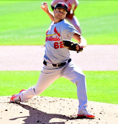 St. Louis Cardinals pitcher Kyle Leahy (62) throws in the first inning against the Pittsburgh Pirates at PNC Park on Thursday, Sept. 24, 2026 in Pittsburgh.  PIT2026092403 ArchiexCarpenter