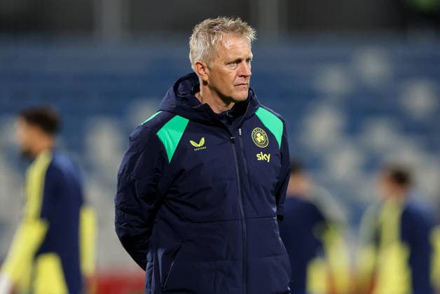 UEFA Nations League Group Stage, Fadil Vokrri Stadium, Pristina, Kosovo 24 9 2026 Kosovo vs Republic of Ireland Ireland s manager Heimir Hallgrimsson ahead of the match Heimir Hallgrimsson ahead of the match 24 9 2026  Copyright: xx RB1_4663
