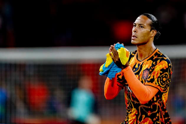 AMSTERDAM: Netherlands defender Virgil van Dijk during the UEFA Nations League match between the Netherlands and Germany at the Johan Cruijff ArenA on September 24, 2026, in Amsterdam, Netherlands. Photo by DeFodi Images