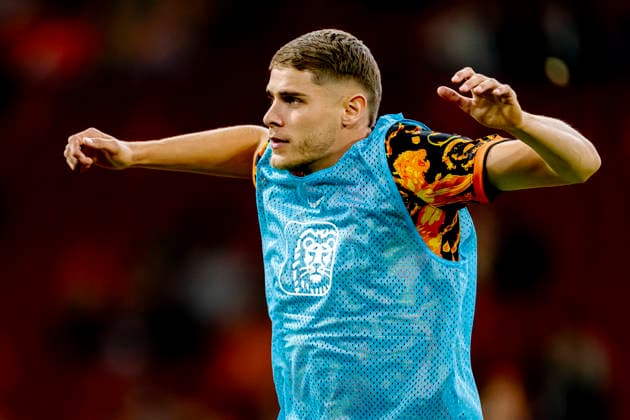 AMSTERDAM: Netherlands defender Micky van de Ven during the UEFA Nations League match between the Netherlands and Germany at the Johan Cruijff ArenA on September 24, 2026, in Amsterdam, Netherlands. Photo by DeFodi Images