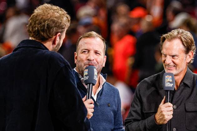 AMSTERDAM - Rafael van der Vaart of NOS ahead of the UEFA Nations League match between the Netherlands and Germany at the Johan Cruijff ArenA on September 24, 2026, in Amsterdam, the Netherlands. MARCEL TER BALS ANP UEFA Nations League 2026 27 xVIxANPxSportx xMarcelxterxBalsxIVx 569960456 originalFilename: 569960456.jpg